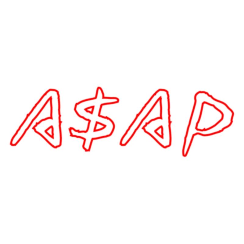 ASAP Neon Sketch Red