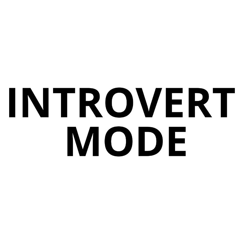 INTROVERT MODE – Minimal Unisex Apparel
