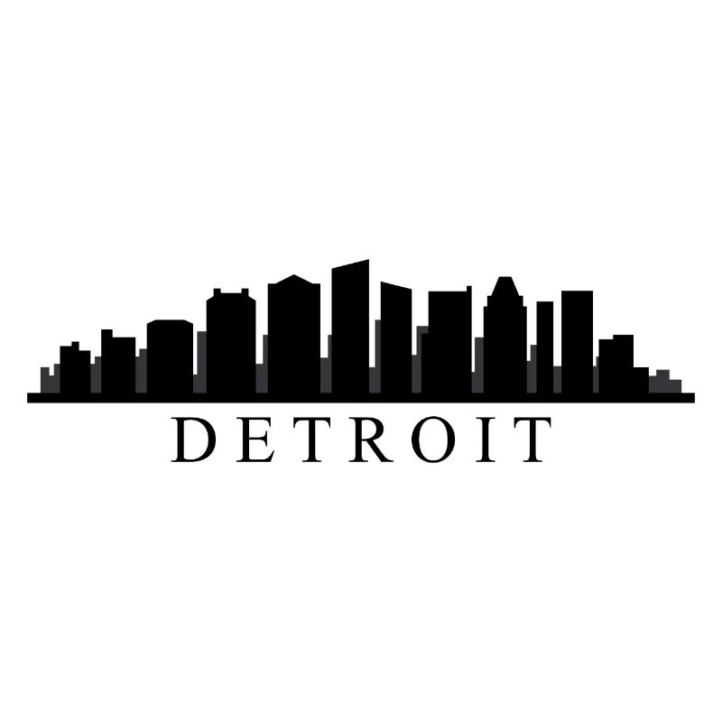 Detroits skyline