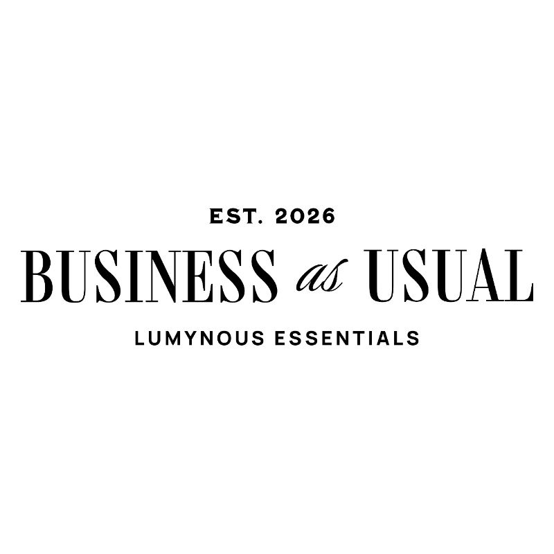 Business as Usual - Déclaration de mode élégante