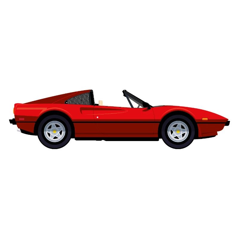 VOITURE DE SPORT ROUGE