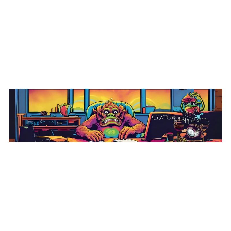 Monster Café Neon