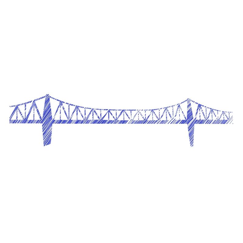 Rendsburg High Bridge – Urban Scribble Art Design