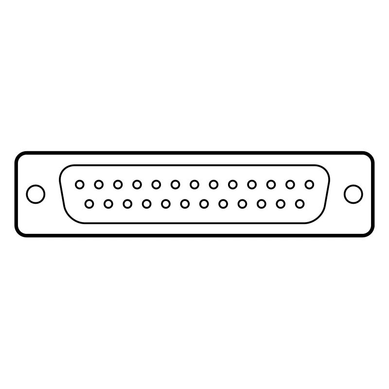 DB 25 Connector Parallel, Printer