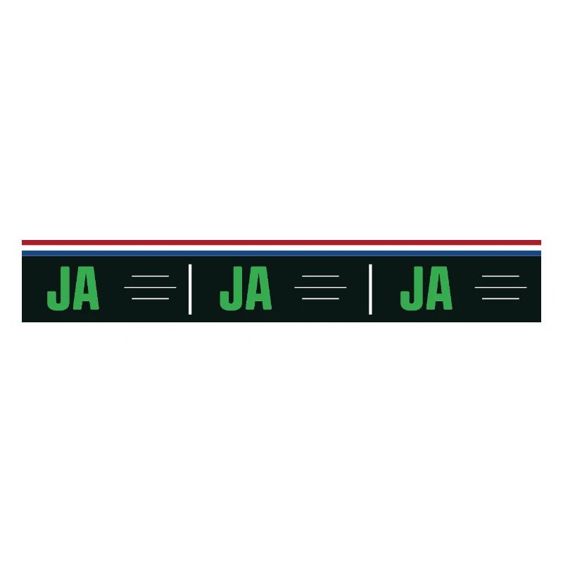 Brievenbus sticker Ja Ja 