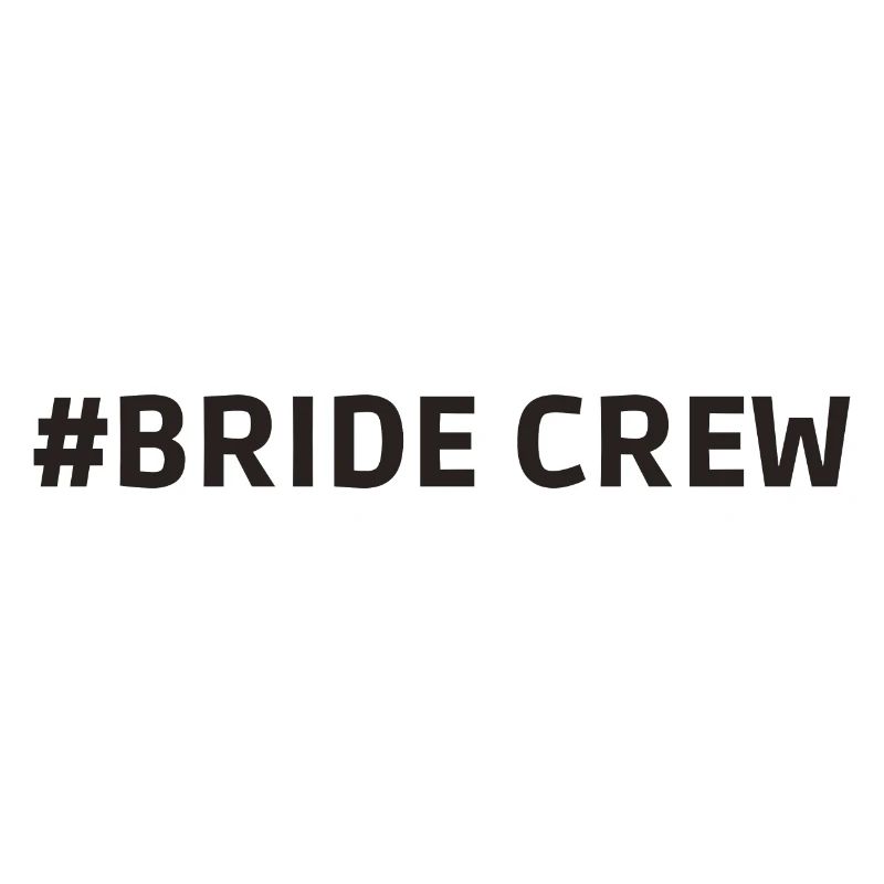 Bride Crew Wedding Party Crew (Équipage de mariage de mariée)