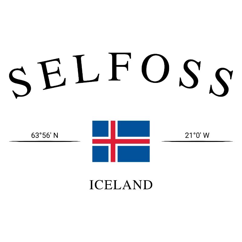 Île de Selfoss – Souvenir et cadeau de vacances