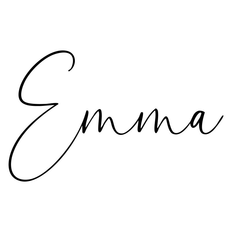 Emma / Conception personnalisée de l’écriture manuscrite