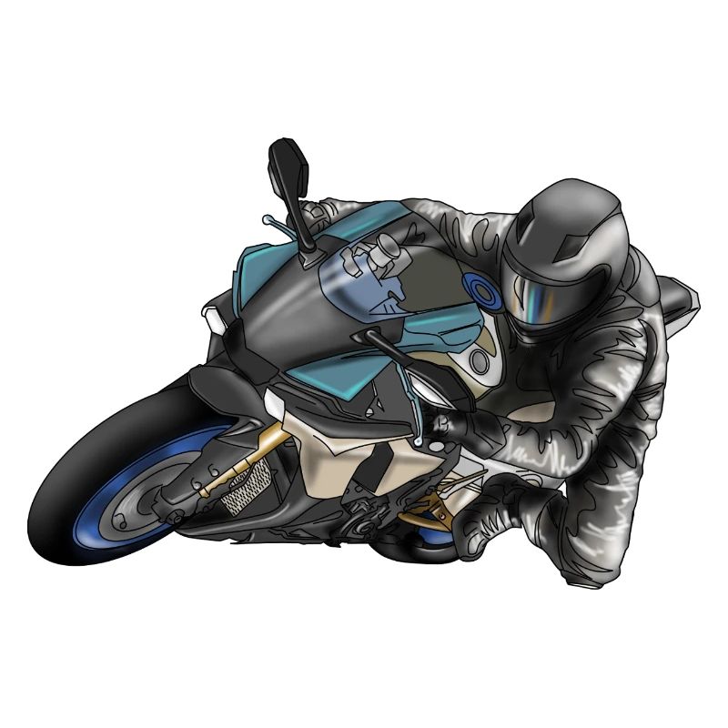 Adrénaline Conception de course de moto