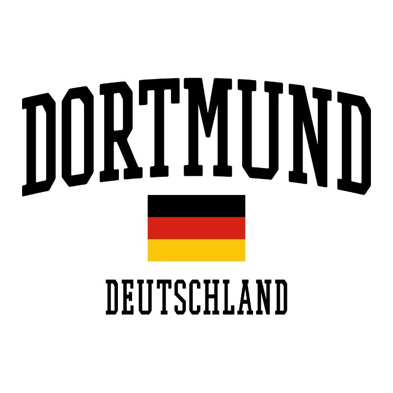 Dortmund Germany Flag Design