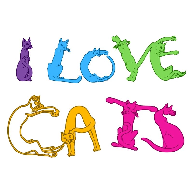 J’adore les chats