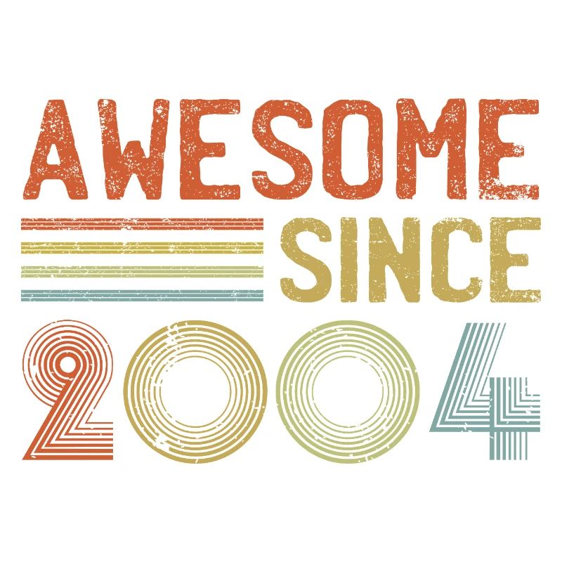 Retro 2000s Inspired Celebratory Design