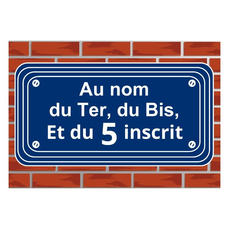 Rue du 5 inscribed