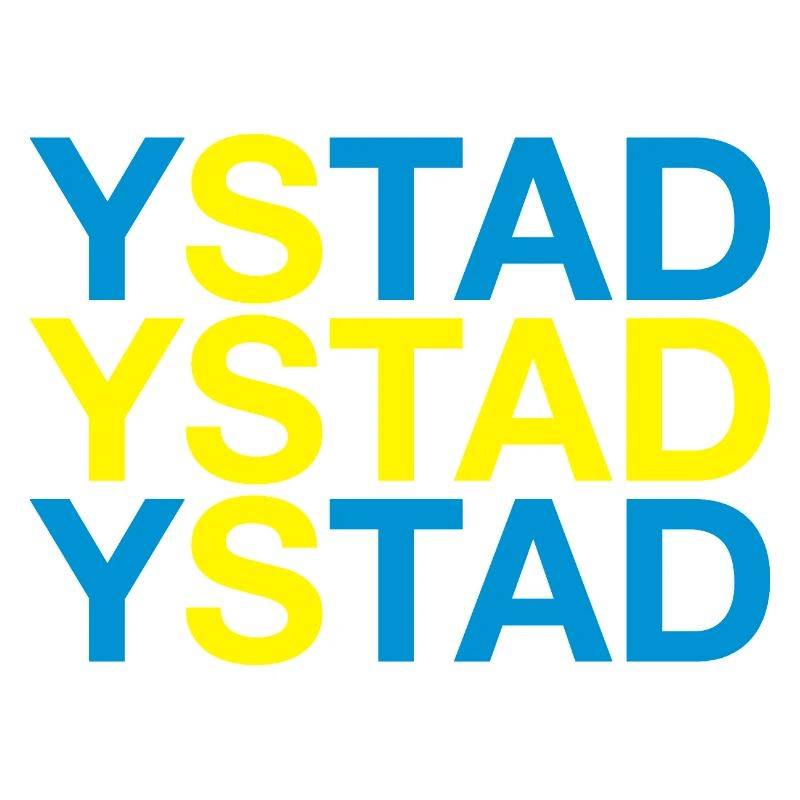 YSTAD - Suède - Drapeau suédois