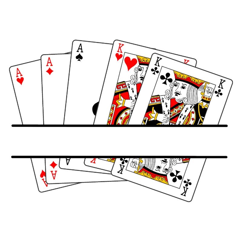 Full house text banner