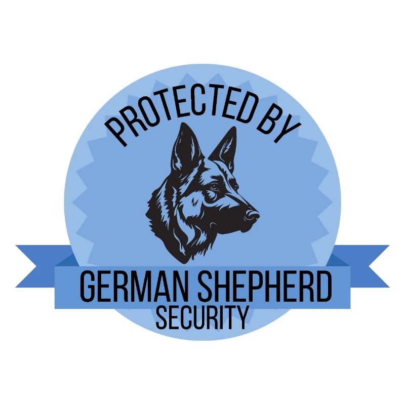 Protected By German Shepherd Security