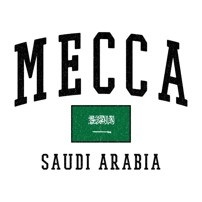 Mecque, Arabie Saoudite : Conception du drapeau