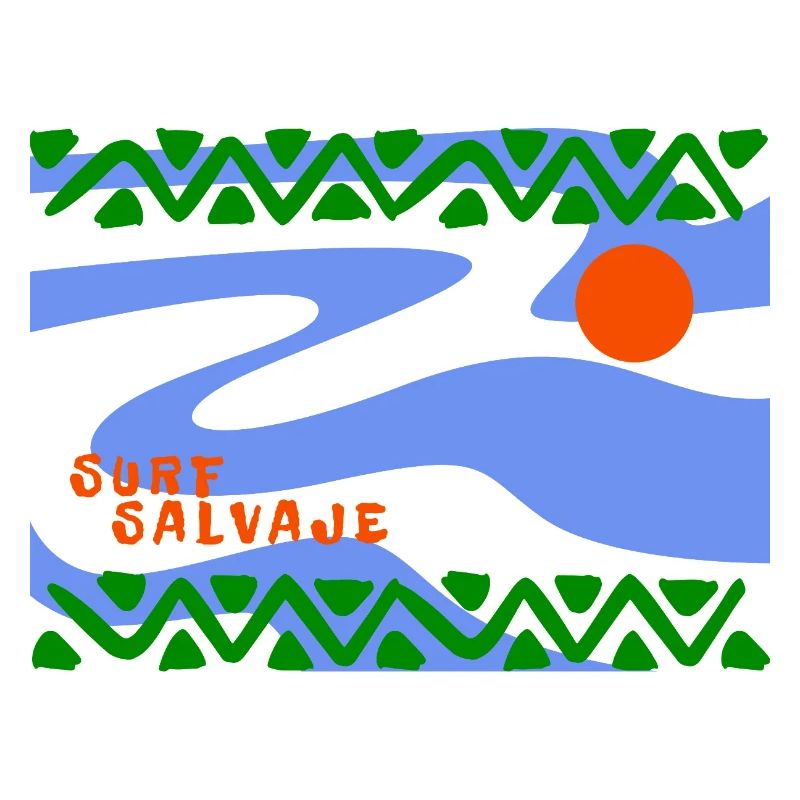 Surf Salvaje Vagues psychédéliques