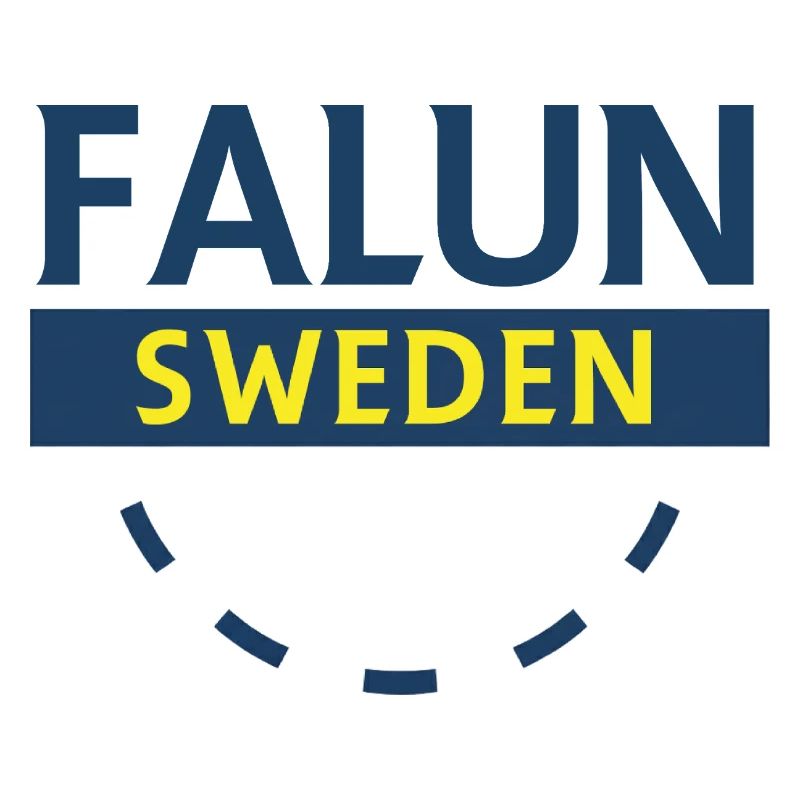 Falun Sweden Logo Patch