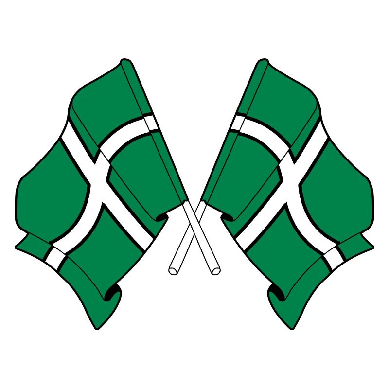Devon Crossed Flags