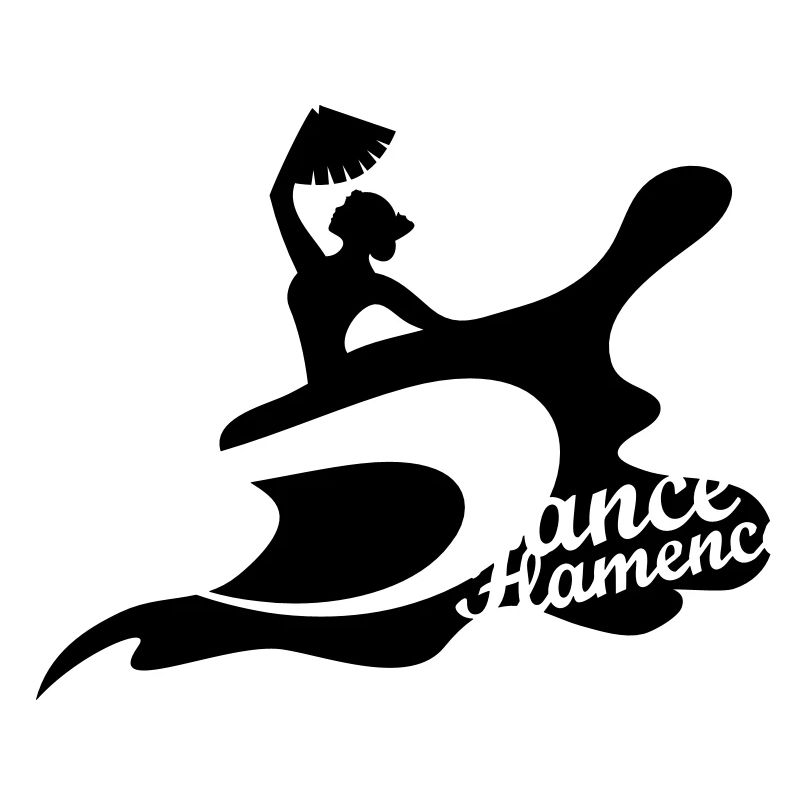 Une danseuse de flamenco avec un éventail