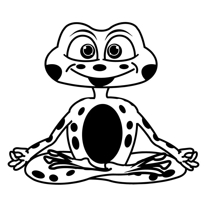 Meditation frog