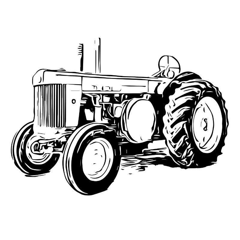 Tracteur modèle R