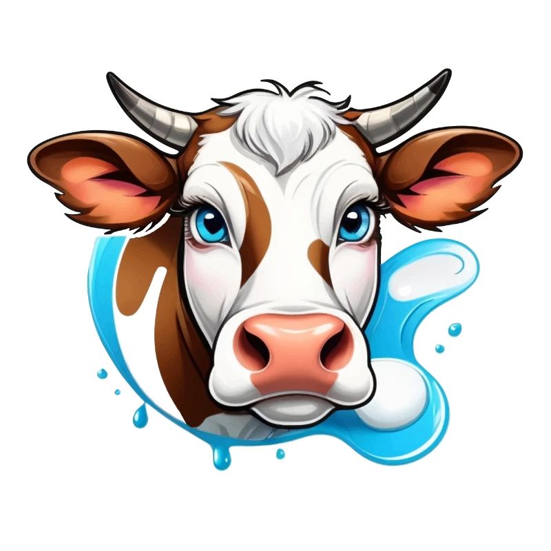 Breloque Vache des Alpes