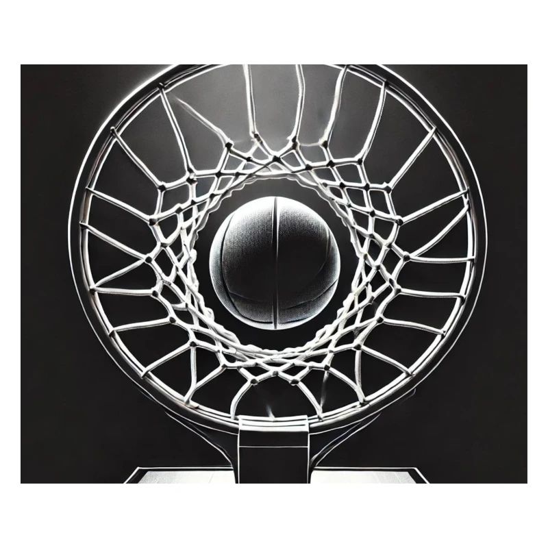 "Basketball Mouse Pad - Action and Precision"
