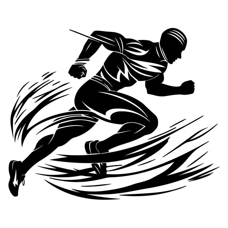 Sprinter en mouvement