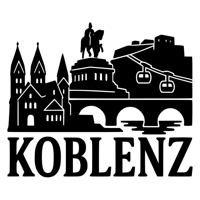 Silhouette de Coblence