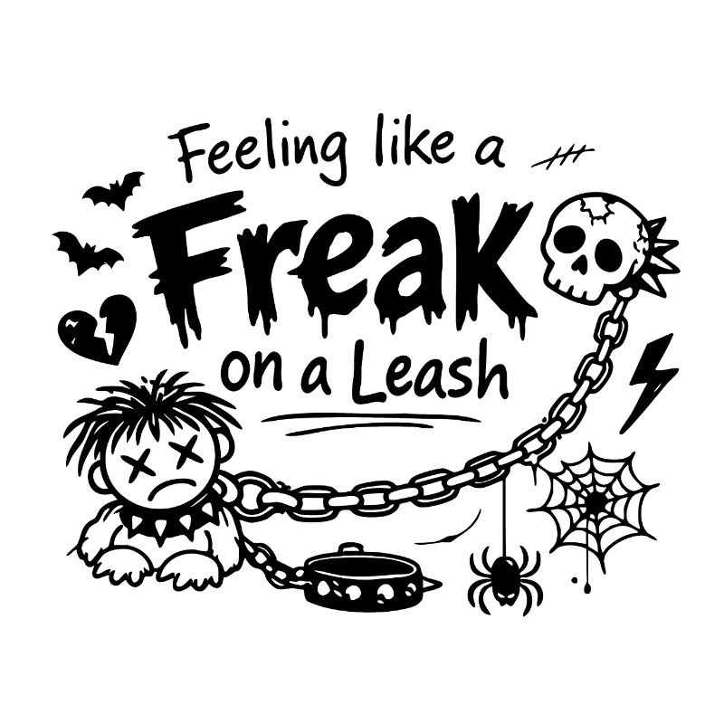 Feeling Like A Freak On A Leash Statement