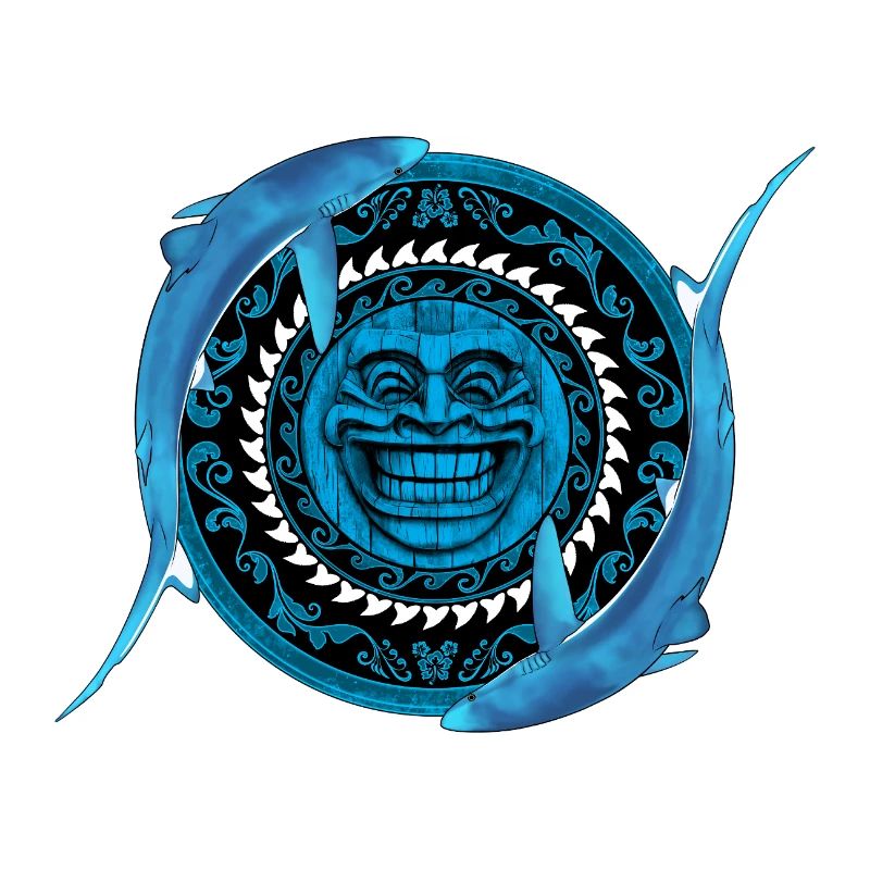Blue Shark Tiki