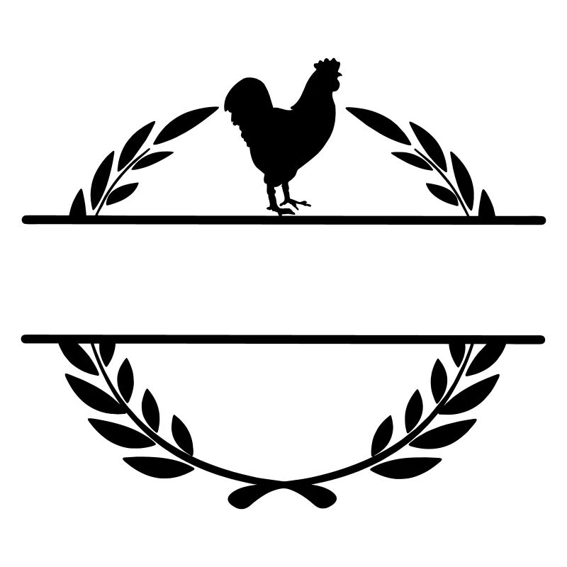 Stolz auf das Bauernhuhn