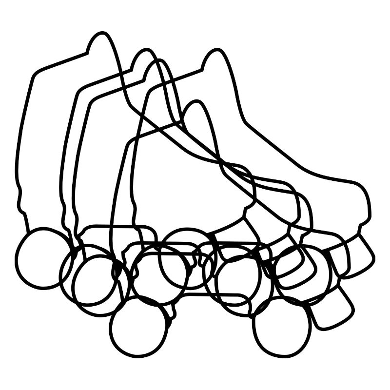 Roller Skates Sketch