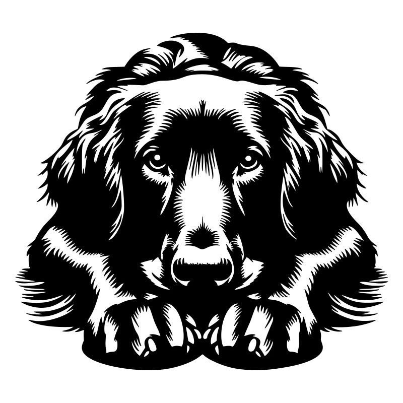 Retriever à poil plat