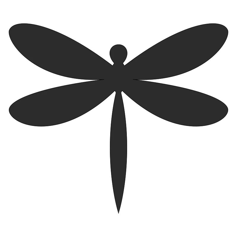 Silhouette de la Libellule