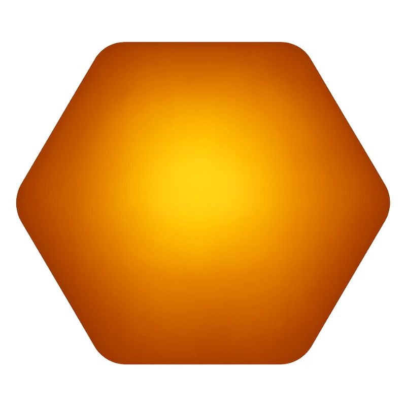 Hexa Bernstein Leuchtend