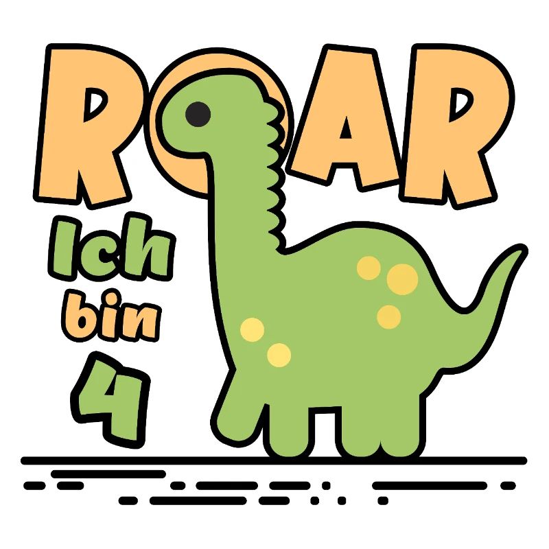 Dinosaure du 4e anniversaire
