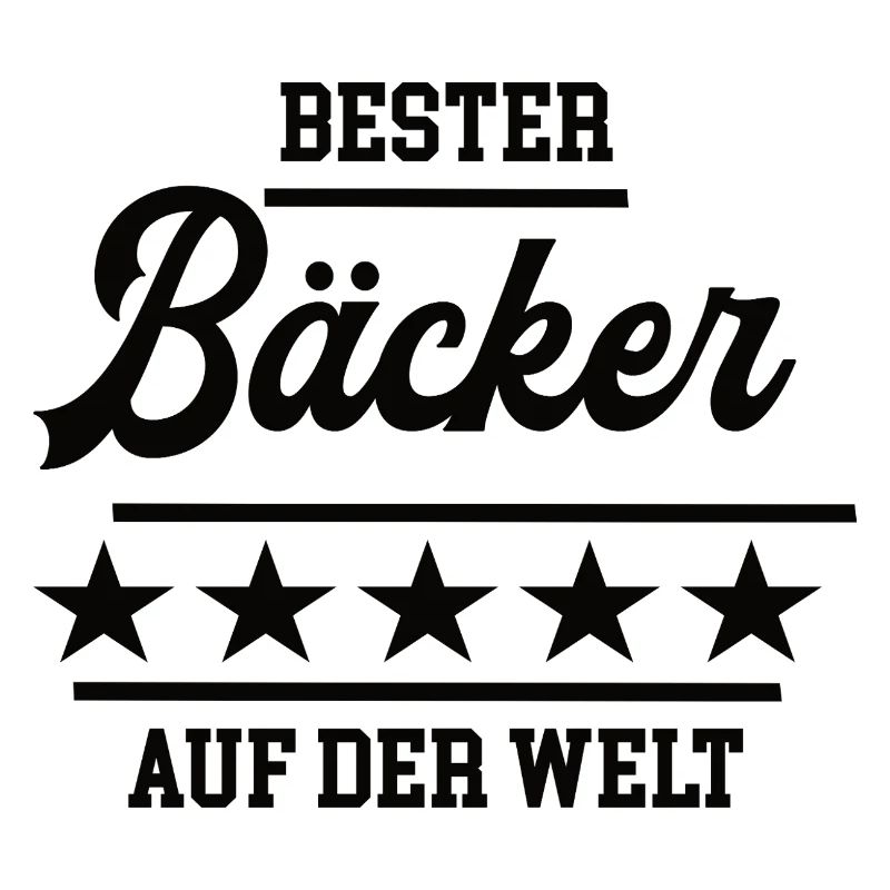 Bäcker Bester Handwerker Bäckerei Baecker Konditor
