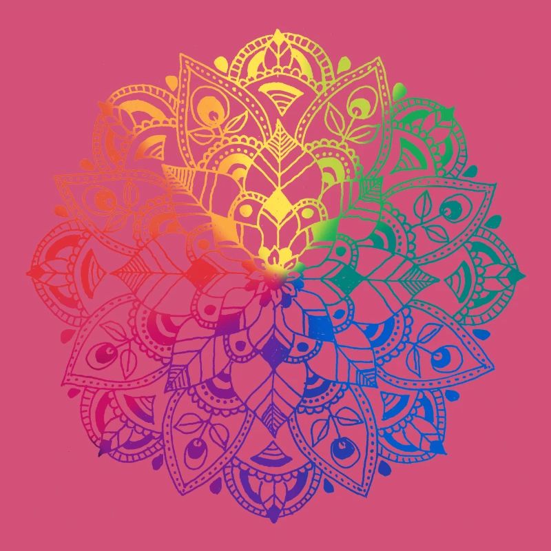 Mandala de fleurs