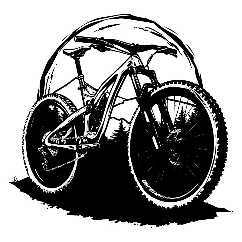 Dessin VTT