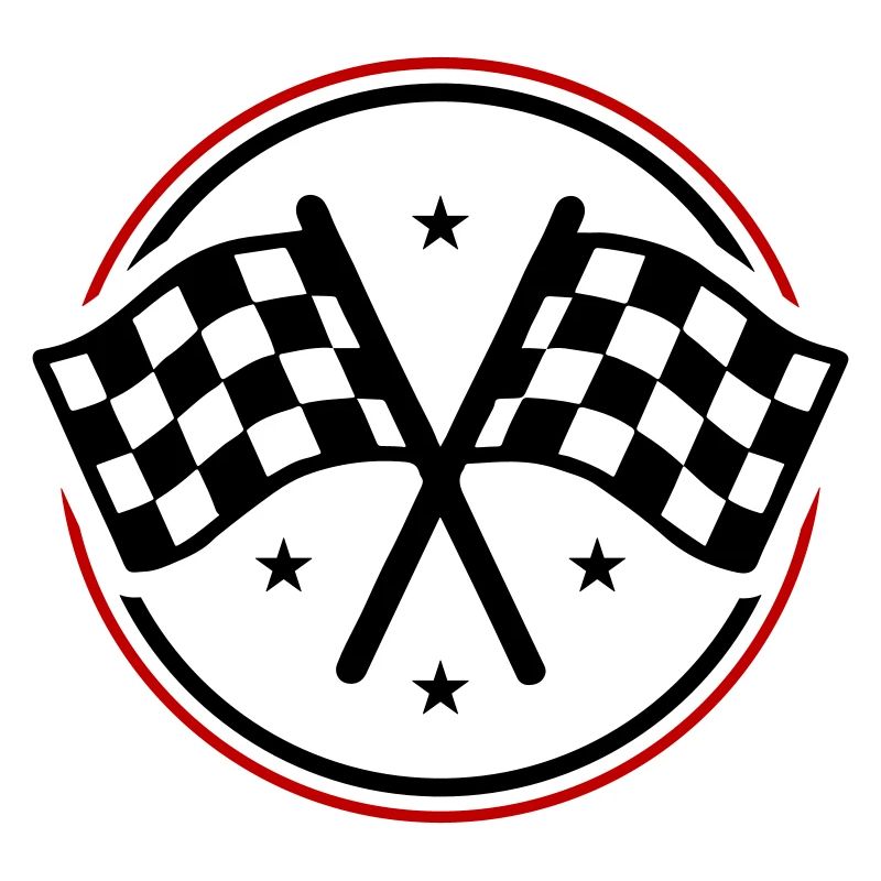 Drapeau de course à damier