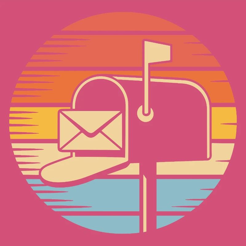 Mail Carrier Retro Vintage Postal Worker