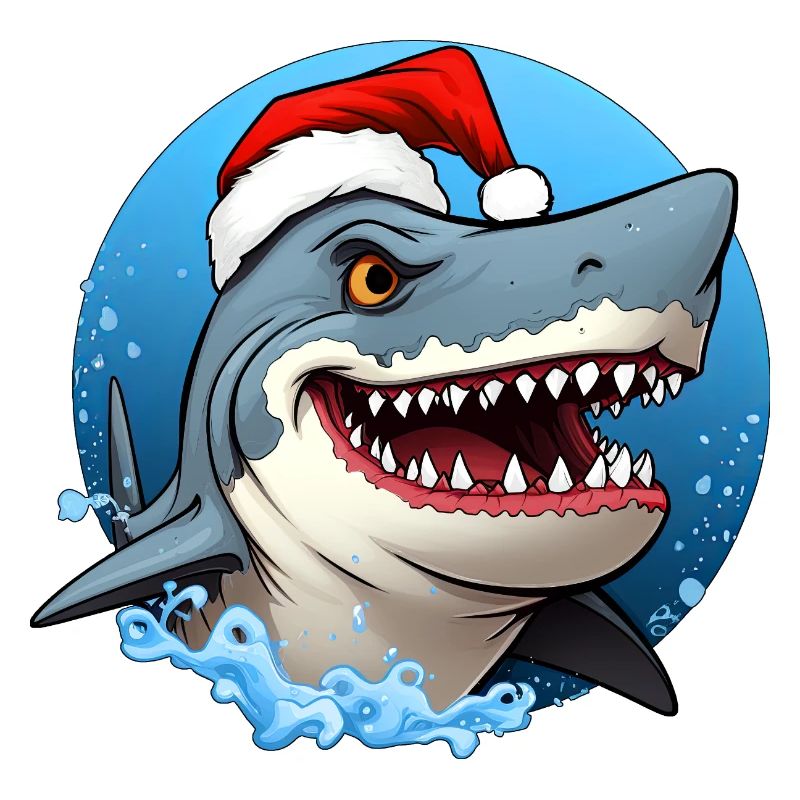 Requin Père Noël