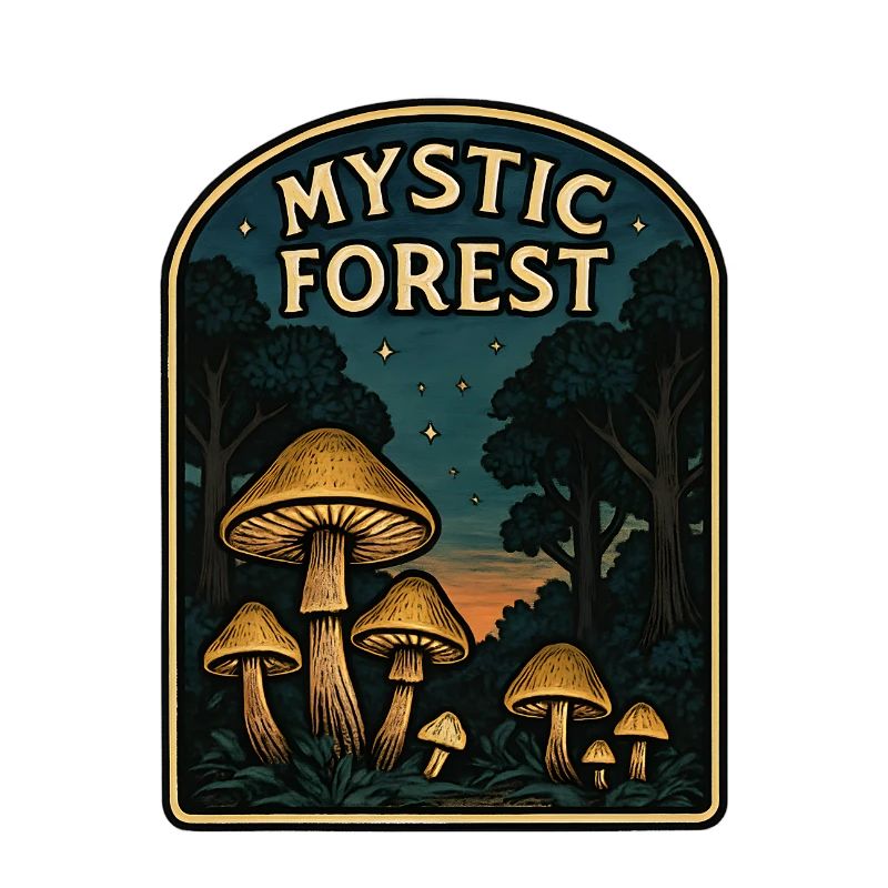 Champignons de la Forêt Mystique