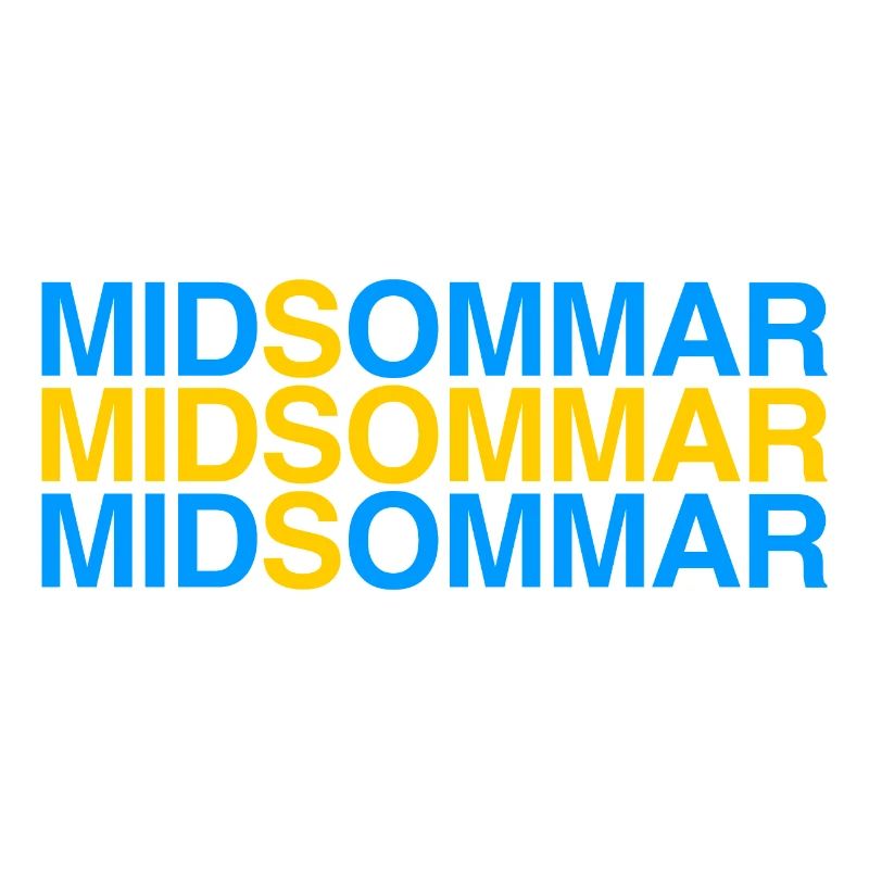 Drapeau suédois MIDSOMMAR