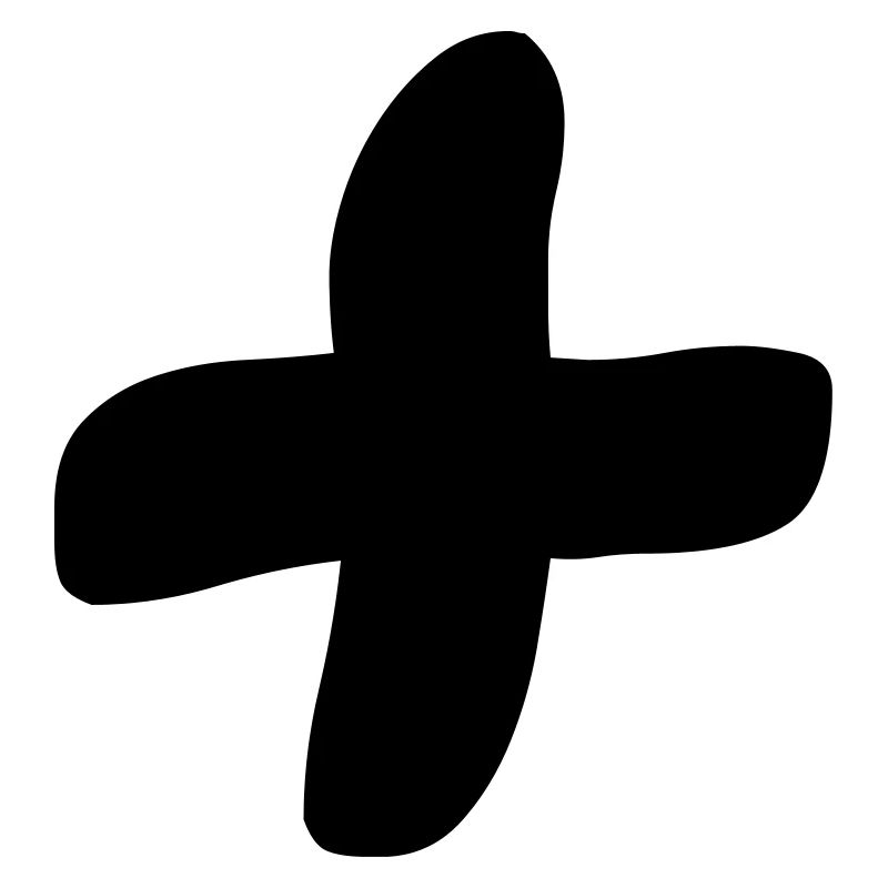 Plus signe de croix ombres plus signe augure