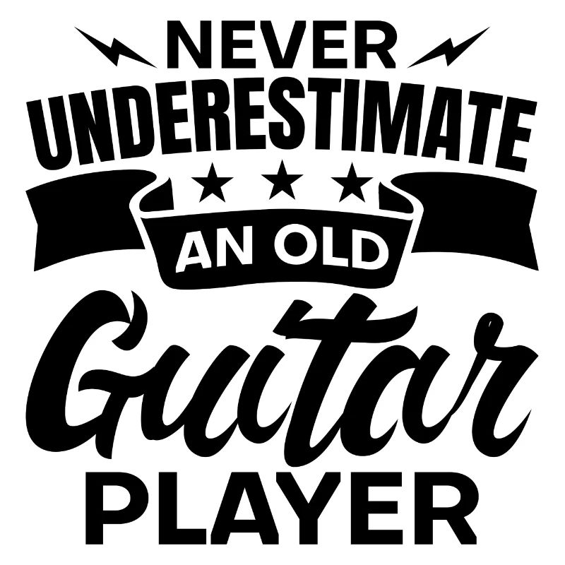 Alter Gitarrist