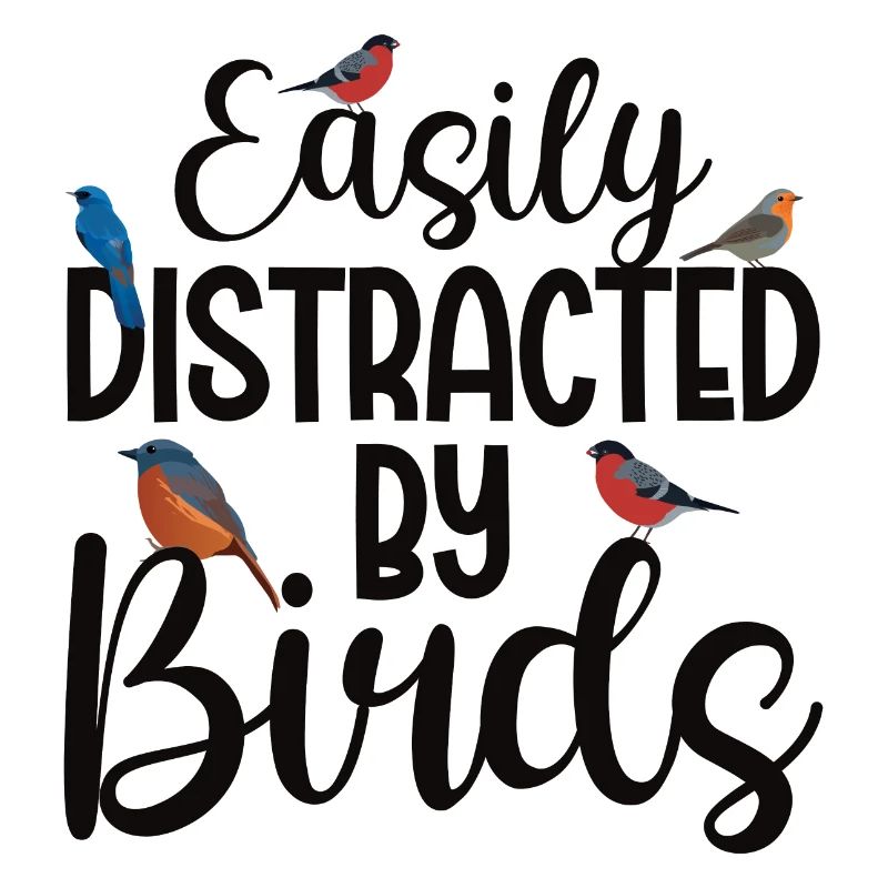 Facilement distrait par les oiseaux